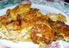 tarte aux crevettes, légumes et curry WW
