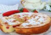 Clafoutis aux fraises avec Thermomix