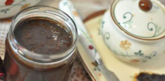 Confiture banane et cacao sans sucre WW