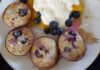 Muffins aux myrtilles à 0 SP
