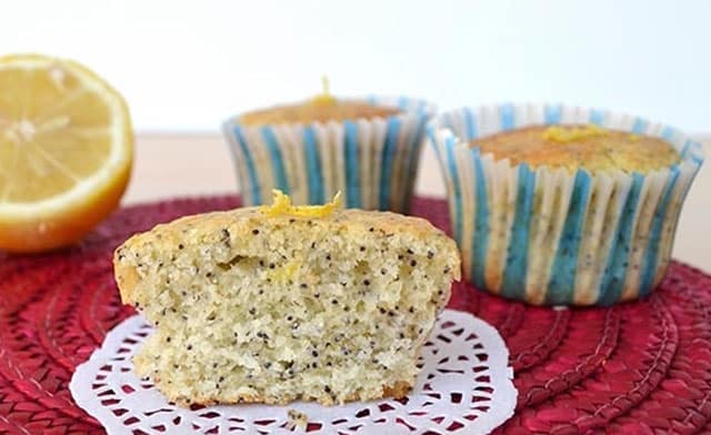 Muffins légers au citron et graines de pavot 2 SP