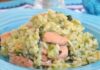 Risotto au saumon et aux courgettes WW