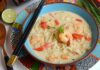 Soupe thaï aux crevettes avec Thermomix