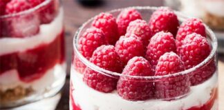 Tiramisu aux framboises