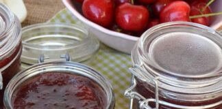 confiture de cerises au Thermomix