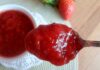 Confiture de fraises sans sucre WW