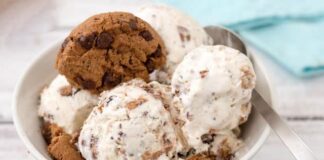 Crème Glacée aux Cookies avec Thermomix