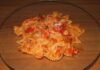 farfalles aux champignons et lardons WW