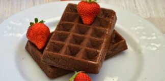 Gaufres chocolat légères WW