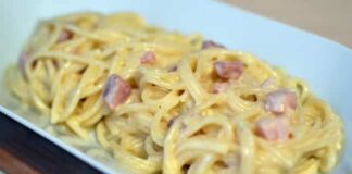 spaghettis à la carbonara au Thermomix