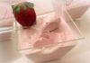 Mousse au chocolat blanc et fraises au Thermomix