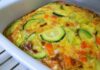 Quiche sans pâte aux légumes et curry WW