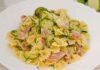farfalles aux courgettes et jambon WW