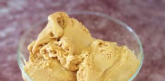 glace au caramel beurre salé avec Thermomix