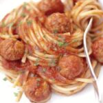 spaghettis aux boulettes de thon WW
