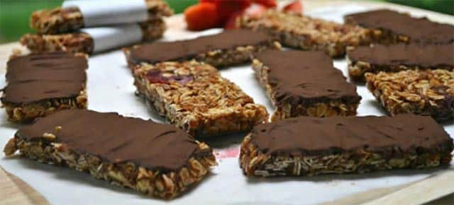 Barres De Cereales Au Chocolat Avec Thermomix Plat Et Recette