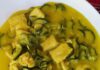 curry de poulet aux courgettes WW