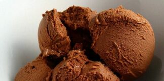 glace au chocolat et rhum au Thermomix
