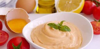 mayonnaise aux tomates cerises au Thermomix