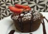 moelleux chocolat au cœur de fraises au Thermomix