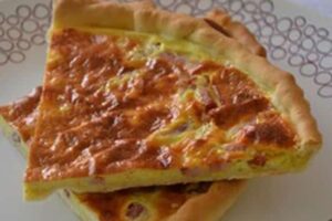 Quiche lorraine au curry (WW)
