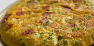 tortilla au thon et aux légumes WW