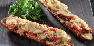 Croq' baguette au thon WW