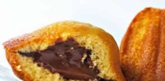Madeleines au nutella avec Thermomix