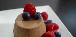 Panna cotta au chocolat avec Thermomix