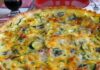 Quiche aux courgettes, oignons et lardons WW