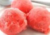 Sorbet aux fraises avec Thermomix