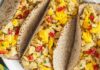 Tacos aux œufs et à la dinde ww