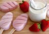 bâtonnets glacés yaourt et fraises au Thermomix