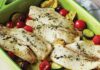 filet de poisson aux courgettes et tomates cerises WW 