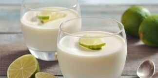 panna cotta au citron au Therrmomix