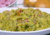 purée de pomme de terre de courgettes et jambon WW