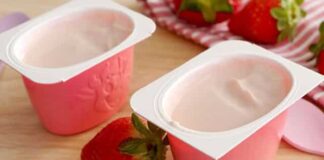 Danonino aux fraises au Thermomix