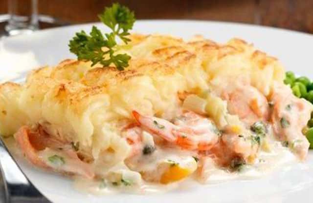 Hachis Parmentier Au Saumon Et Crevettes Ww Plat Et Recette