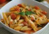 pennes aux courgettes et tomates cerises WW