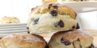 scones aux pépites de chocolat au Thermomix