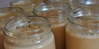 yaourt au caramel au beurre salé au Thermomix