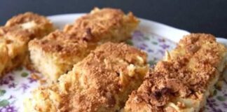 gâteau aux pommes et spéculoos au Thermomix