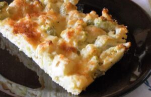 Gratin de chou-fleur au chèvre frais