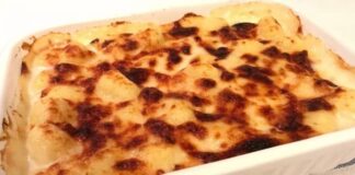 Gratin de gnocchis au jambon WW