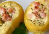 pommes de terre farcies au boursin et jambon WW