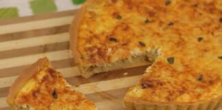 Quiche aux Oignons Sans Crème WW