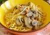 spaghettis carbonara aux champignons WW