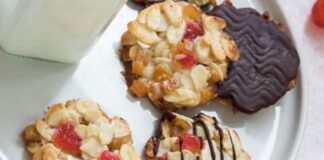 Biscuits Florentins de Noël au Thermomix