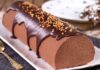 bûche à la mousse au chocolat et Baileys au Thermomix