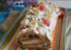 bûche en biscuit pâte à choux au Thermomix